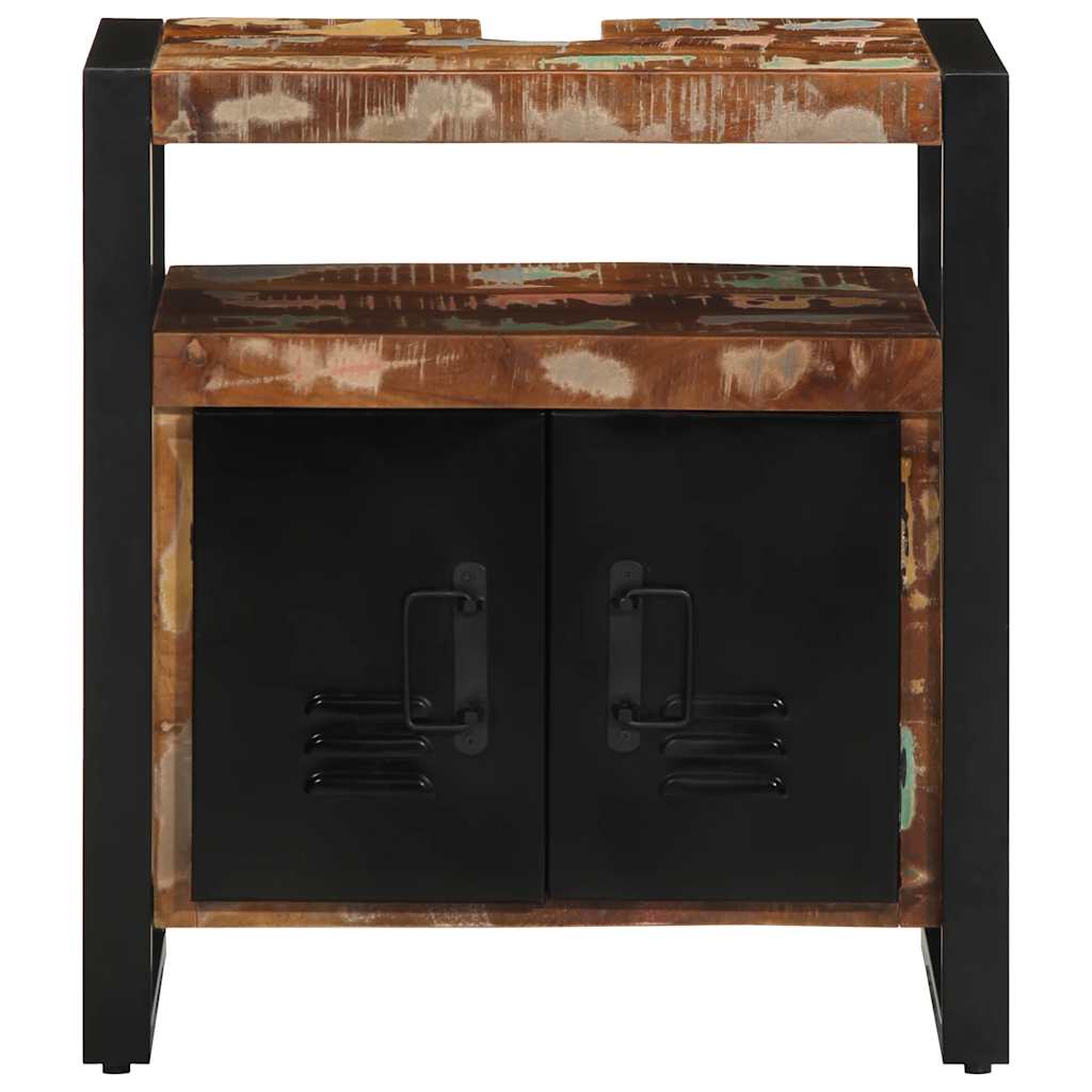 vidaXL Dulap pentru chiuvetă de baie 55x35x60 cm lemn masiv recuperat vidaXL Dulap pentru chiuvetă de baie 55x35x60 cm lemn masiv recuperat
