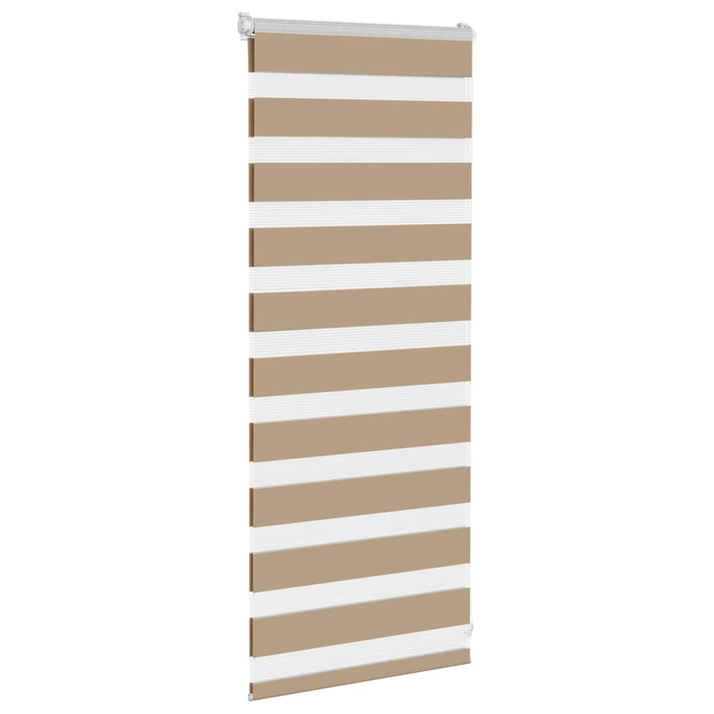 vidaXL Jaluzea tip zebra 65x100 cm lățime țesătură 60,9 cm poliester
