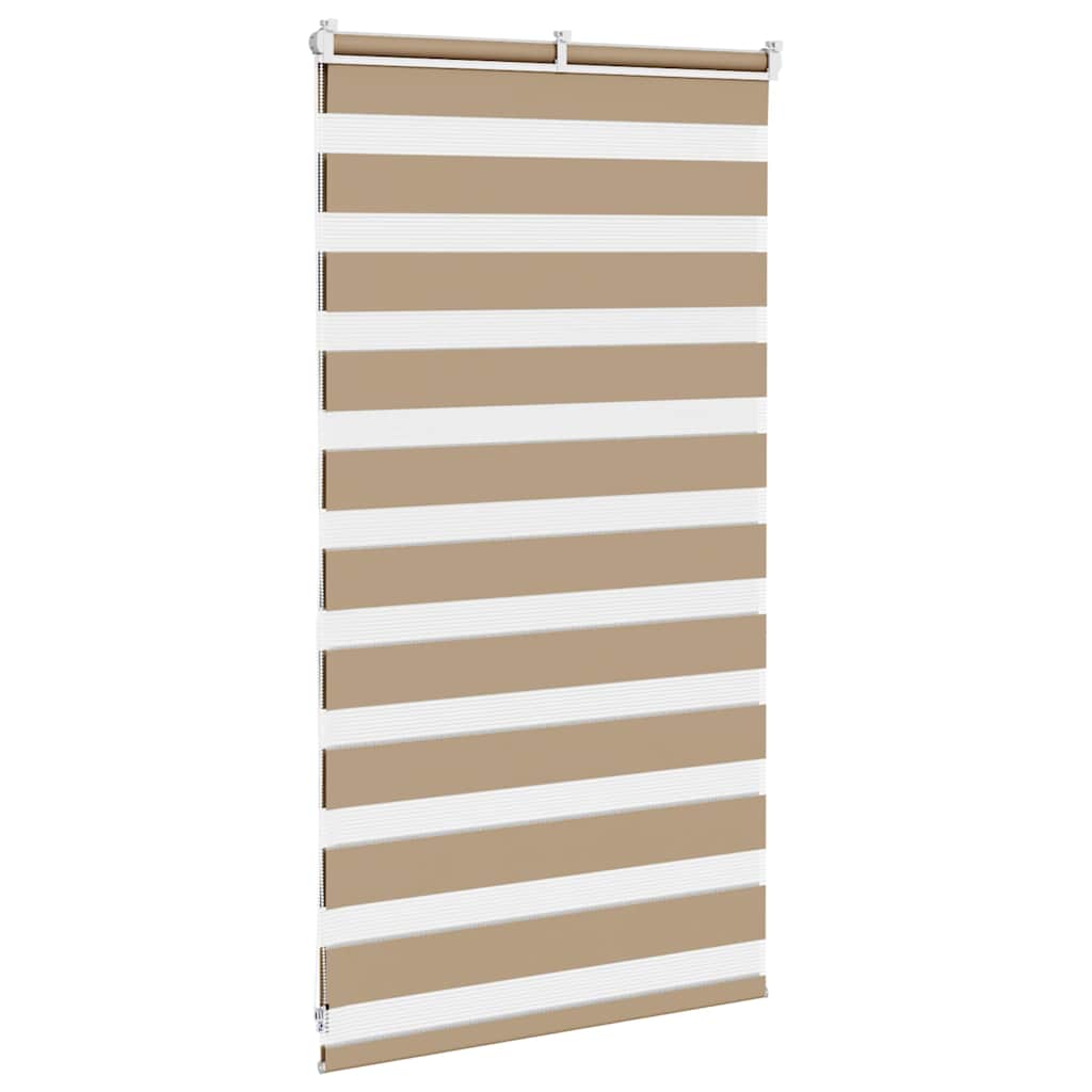 vidaXL Jaluzea tip zebra 80x100 cm lățime țesătură 75,9 cm poliester