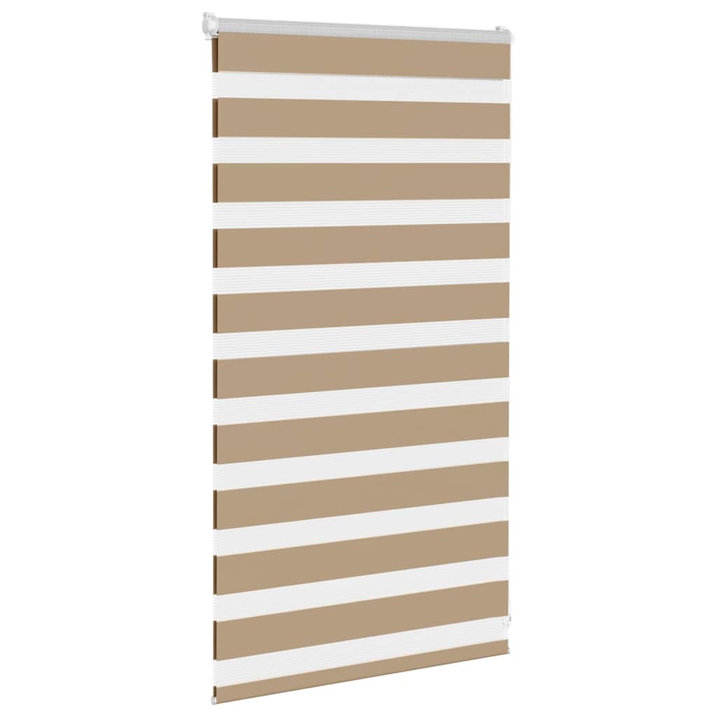 vidaXL Jaluzea tip zebra 90x100 cm lățime țesătură 85,9 cm poliester