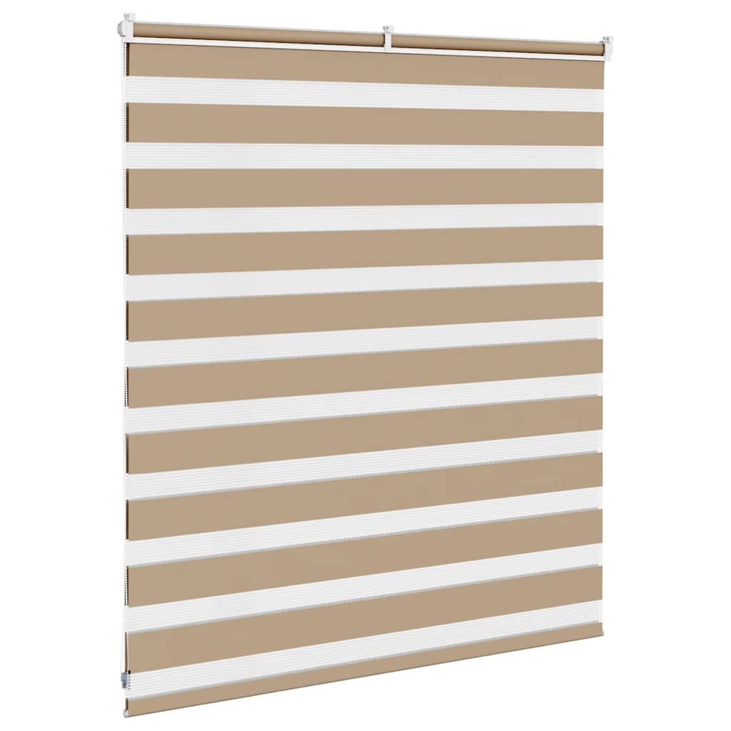 vidaXL Jaluzea tip zebra 135x100 cm lățime țesătură 130,9 cm poliester