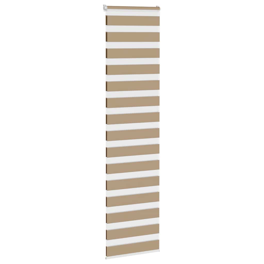 vidaXL Jaluzea tip zebra 65x200 cm lățime țesătură 60,9 cm poliester