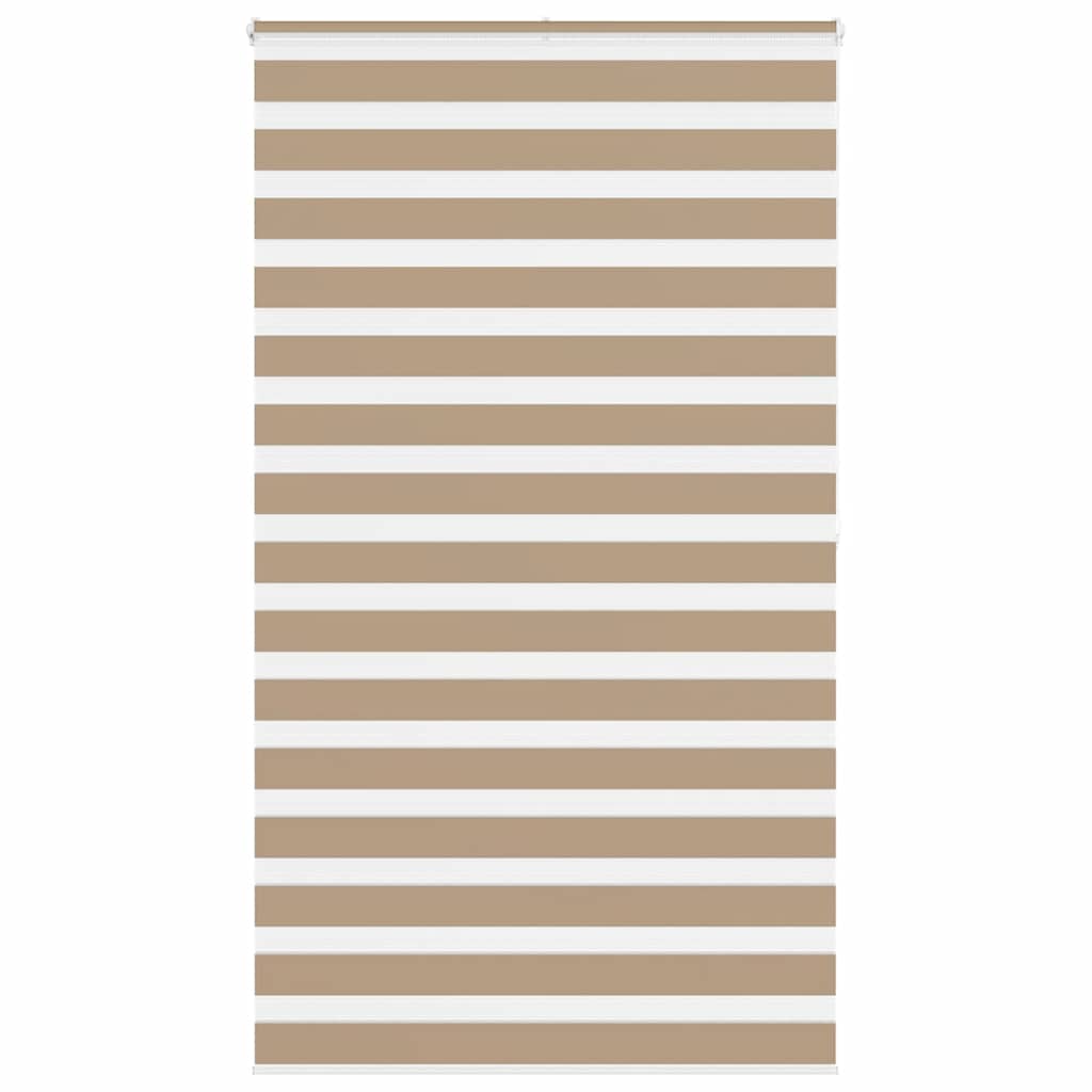 vidaXL Jaluzea tip zebra 125x200 cm lățime țesătură 120,9 cm poliester