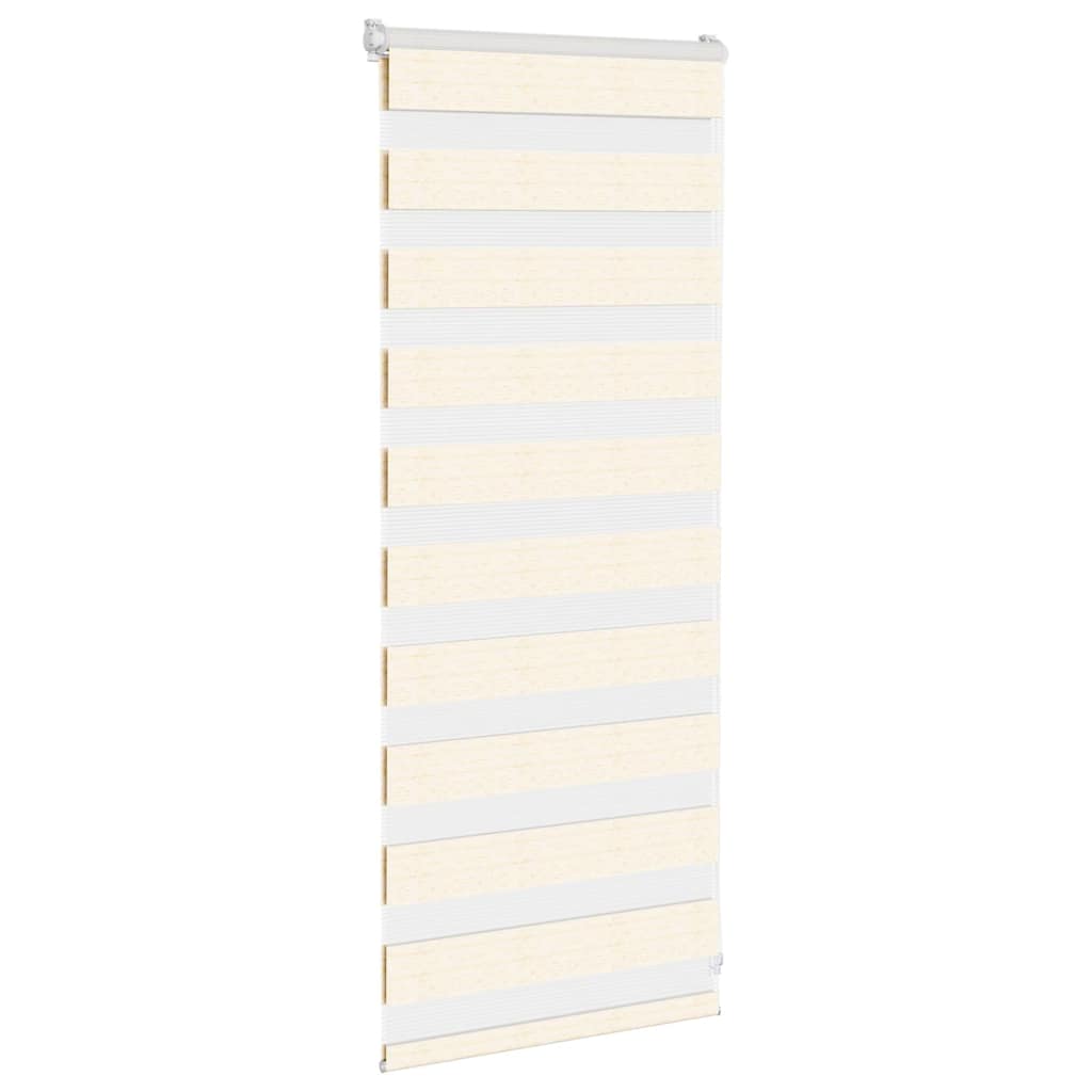 vidaXL Jaluzea tip zebra 65x100 cm lățime țesătură 60,9 cm poliester