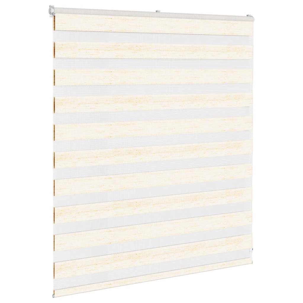 vidaXL Jaluzea tip zebra 125x100 cm lățime țesătură 120,9 cm poliester