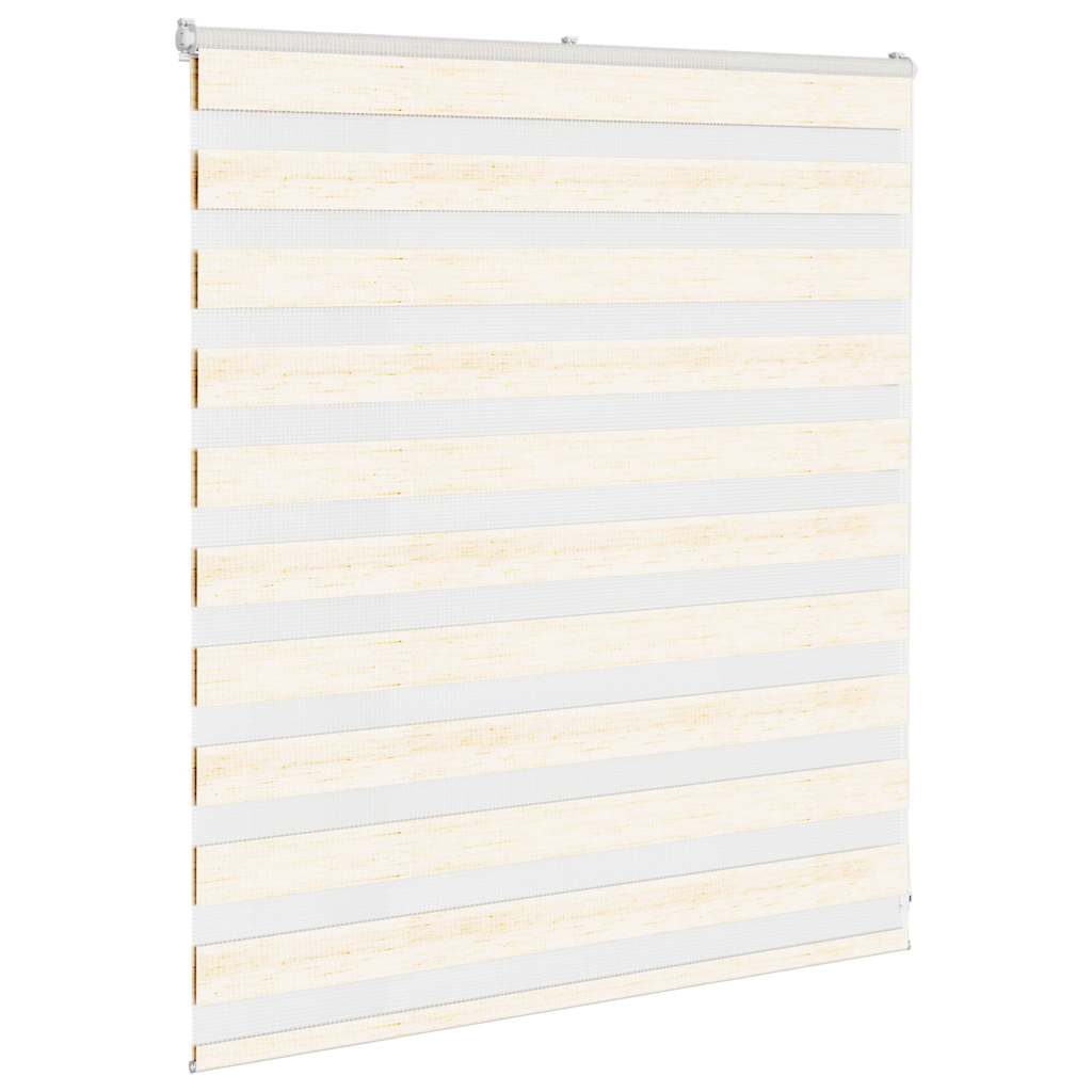 vidaXL Jaluzea tip zebra 135x100 cm lățime țesătură 130,9 cm poliester