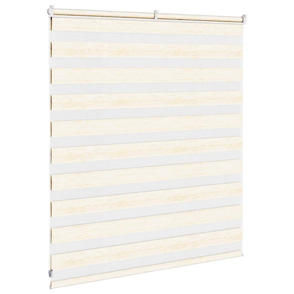vidaXL Jaluzea tip zebra 135x100 cm lățime țesătură 130,9 cm poliester