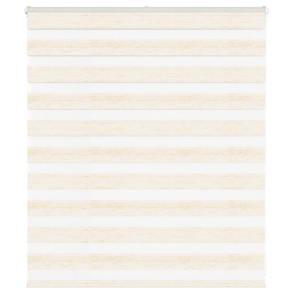 vidaXL Jaluzea tip zebra 135x100 cm lățime țesătură 130,9 cm poliester