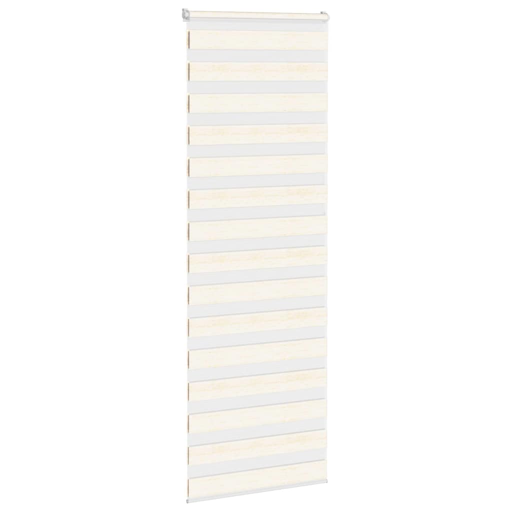 vidaXL Jaluzea tip zebra 75x200 cm lățime țesătură 70,9 cm poliester