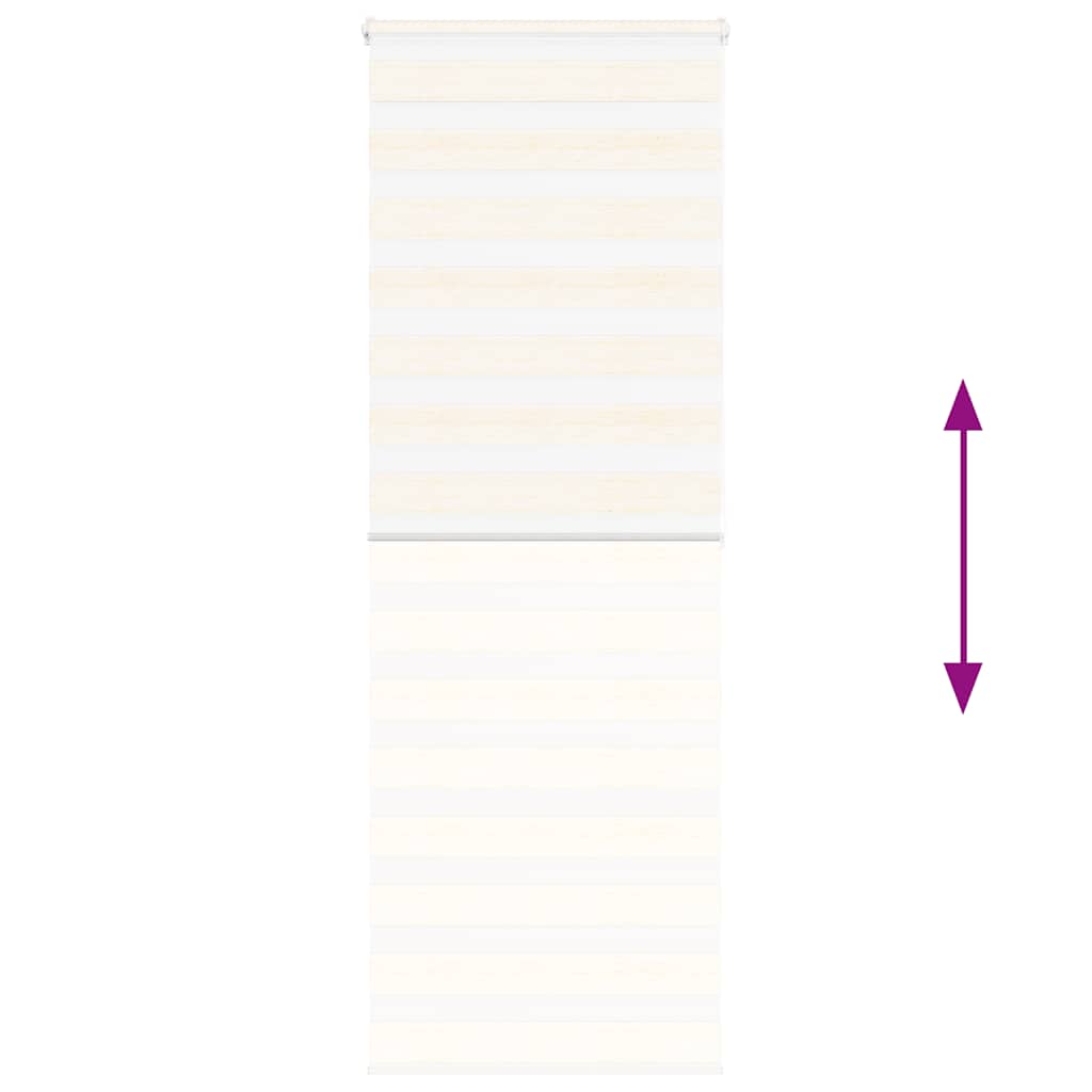 vidaXL Jaluzea tip zebra 85x200 cm lățime țesătură 80,9 cm poliester