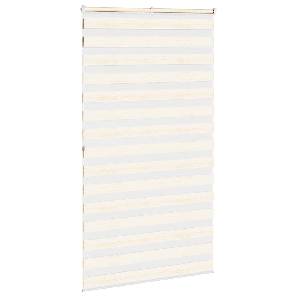 vidaXL Jaluzea tip zebra 125x200 cm lățime țesătură 120,9 cm poliester