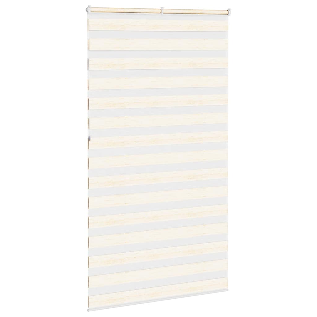 vidaXL Jaluzea tip zebra 125x230 cm lățime țesătură 120,9 cm poliester