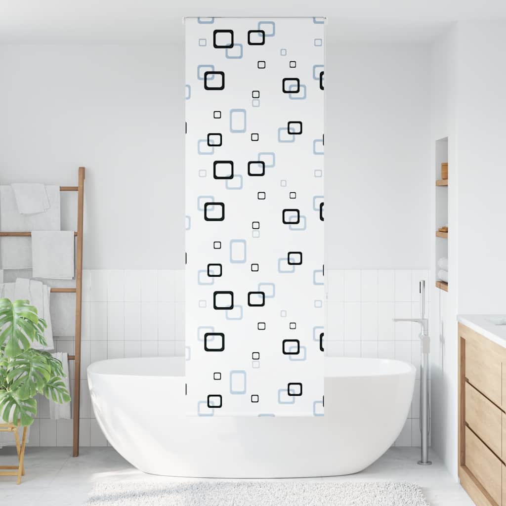 vidaXL Jaluzelă de duș 60x240 cm lățime material 56 cm vidaXL Jaluzelă de duș 60x240 cm lățime material 56 cm