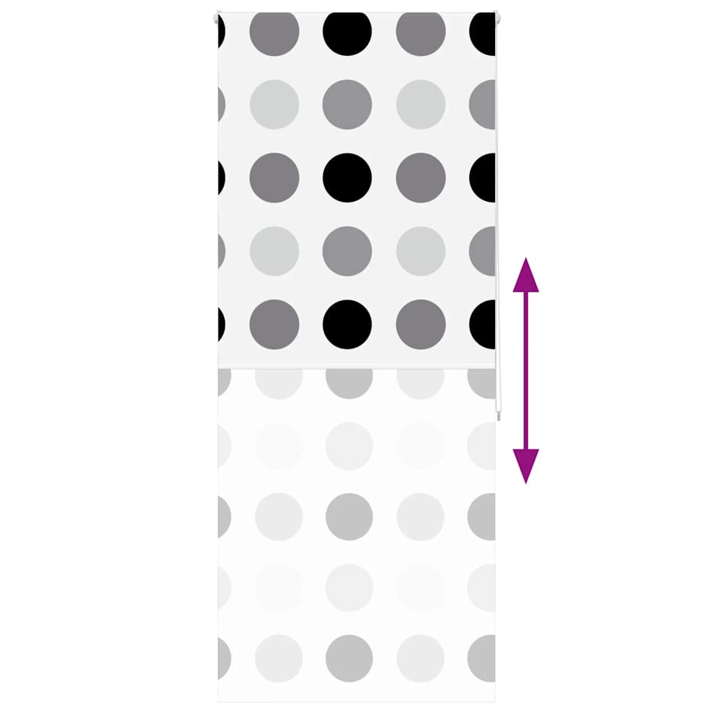 vidaXL Jaluzea cu rolă de duș 90x240 cm lățime material 86 cm vidaXL Jaluzea cu rolă de duș 90x240 cm lățime material 86 cm