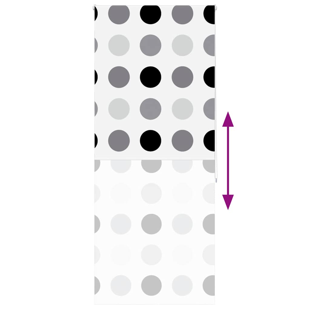 vidaXL Jaluzea cu rolă de duș 100x240 cm lățime material 96 cm vidaXL Jaluzea cu rolă de duș 100x240 cm lățime material 96 cm