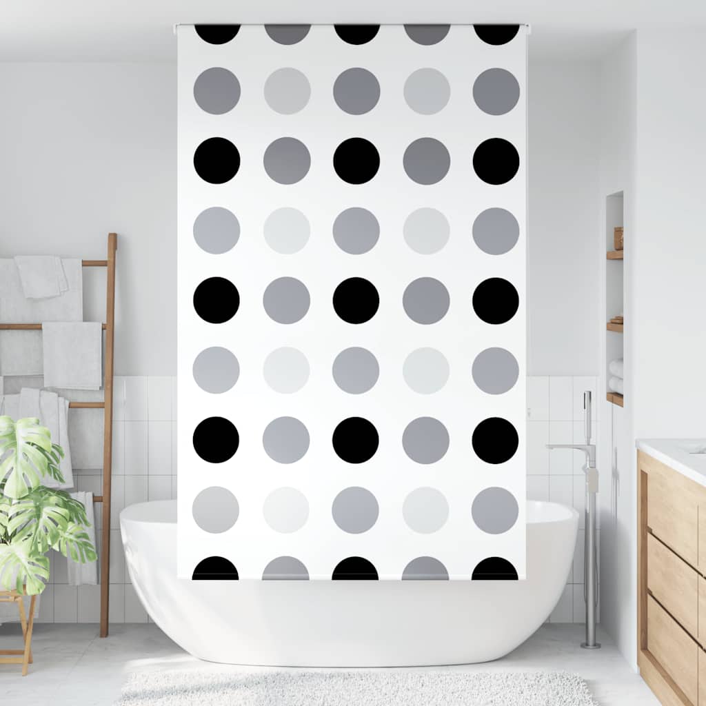 vidaXL Jaluzea cu role de duș 140x240 cm lățime material 136 cm vidaXL Jaluzea cu role de duș 140x240 cm lățime material 136 cm