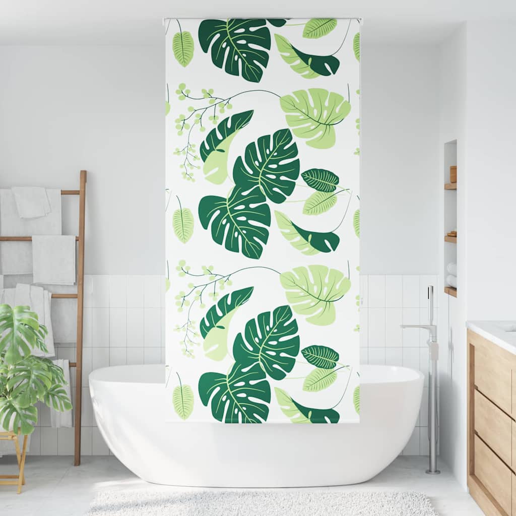 vidaXL Jaluzea cu rolă de duș 90x240 cm lățime material 86 cm vidaXL Jaluzea cu rolă de duș 90x240 cm lățime material 86 cm