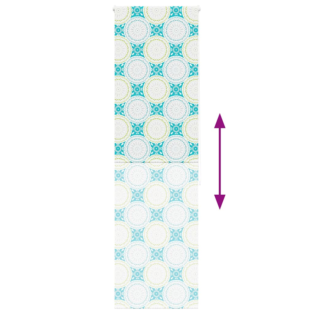vidaXL Jaluzea cu rolă de duș 80x240 cm, lățime materială 76 cm vidaXL Jaluzea cu rolă de duș 80x240 cm, lățime materială 76 cm