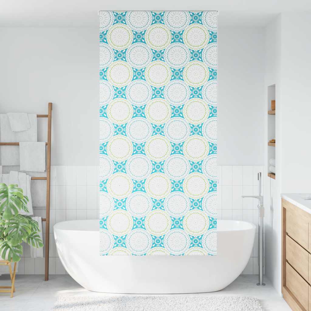 vidaXL Jaluzea cu rolă de duș 90x240 cm lățime material 86 cm