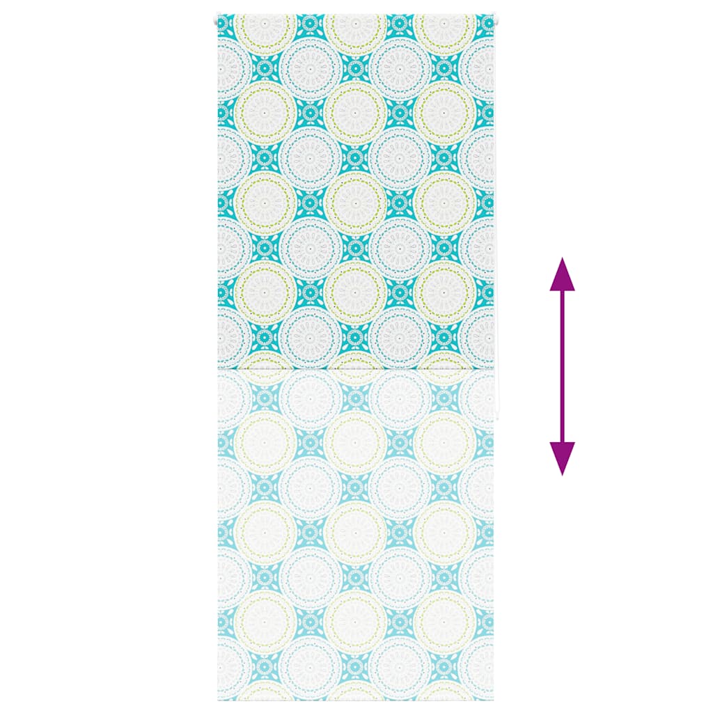 vidaXL Jaluzea cu rolă de duș 90x240 cm lățime material 86 cm