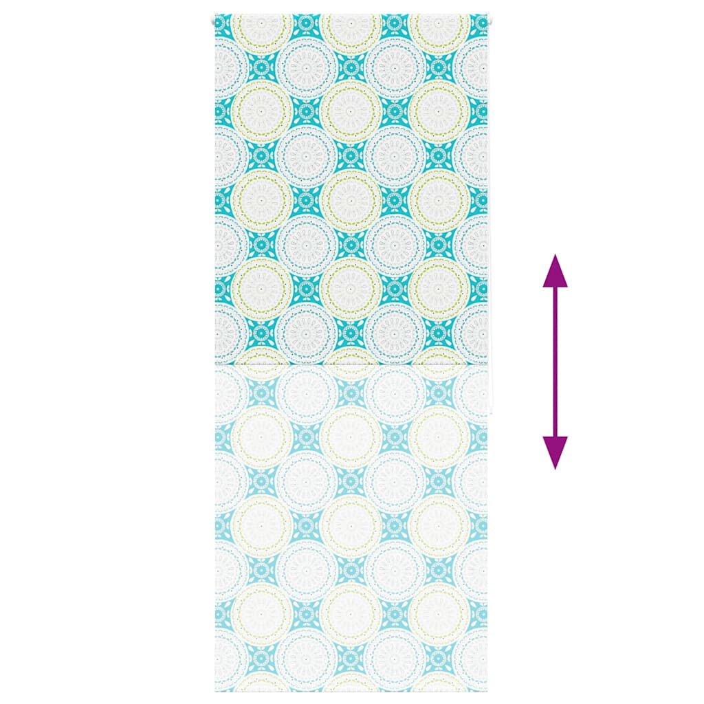 vidaXL Jaluzea cu rolă de duș 100x240 cm lățime material 96 cm vidaXL Jaluzea cu rolă de duș 100x240 cm lățime material 96 cm