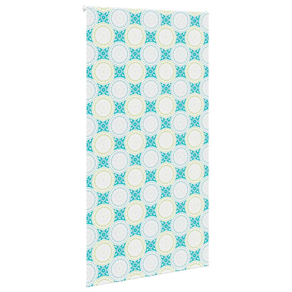 vidaXL Jaluzea cu rolă de duș 130x240 cm lățime material 126 cm
