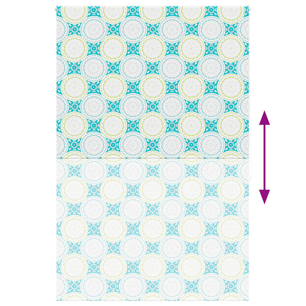 vidaXL Jaluzea cu rolă de duș 150x240 cm lățime material 146 cm