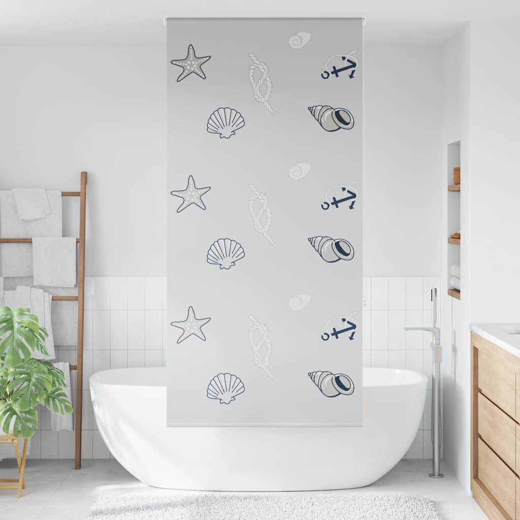 vidaXL Jaluzea cu rolă de duș 110x240 cm lățime material 106 cm vidaXL Jaluzea cu rolă de duș 110x240 cm lățime material 106 cm