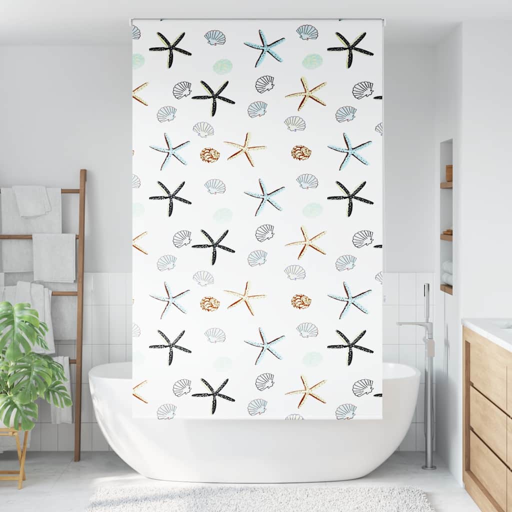 vidaXL Jaluzea cu rolă de duș 130x240 cm lățime material 126 cm vidaXL Jaluzea cu rolă de duș 130x240 cm lățime material 126 cm