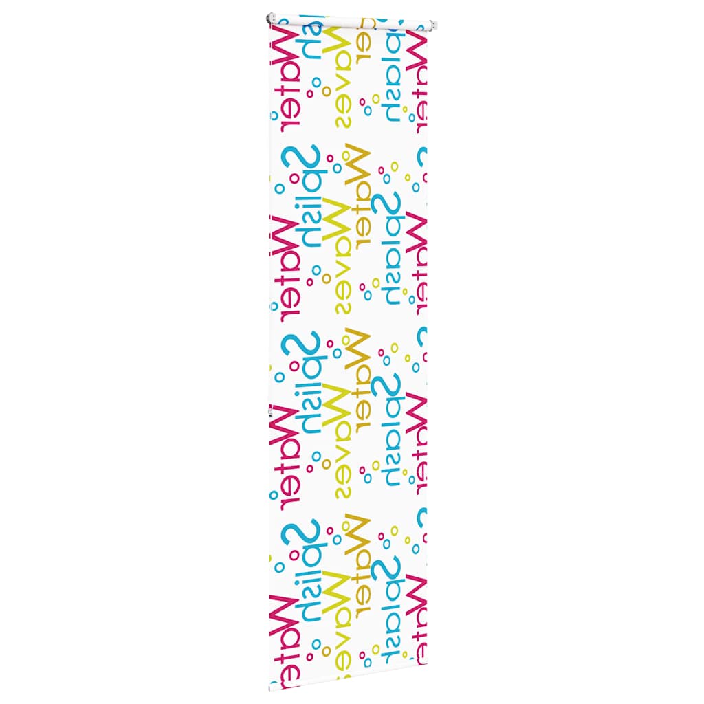 vidaXL Jaluzelă de duș 60x240 cm lățime material 56 cm vidaXL Jaluzelă de duș 60x240 cm lățime material 56 cm