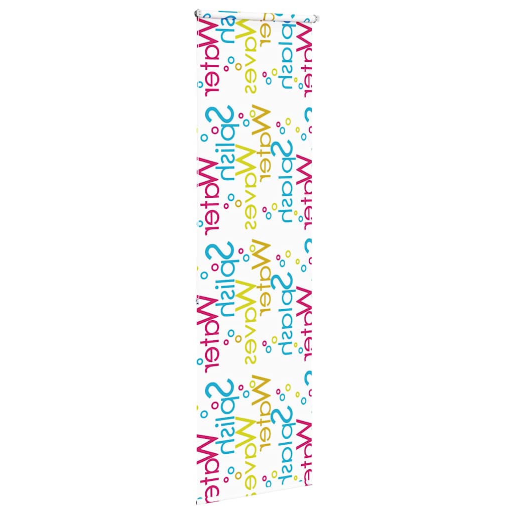 vidaXL Jaluzea cu rolă de duș 80x240 cm, lățime materială 76 cm vidaXL Jaluzea cu rolă de duș 80x240 cm, lățime materială 76 cm