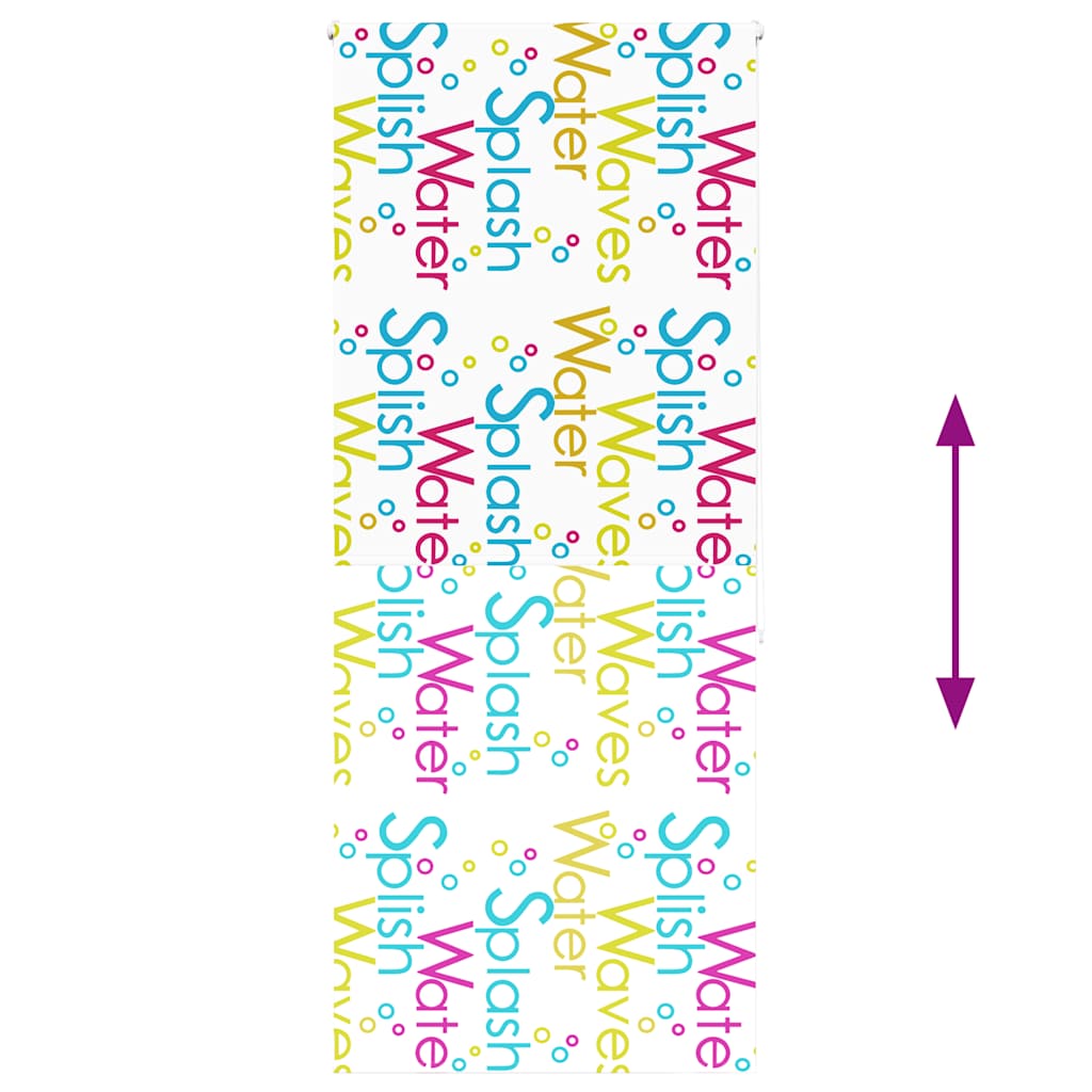 vidaXL Jaluzea cu rolă de duș 90x240 cm lățime material 86 cm vidaXL Jaluzea cu rolă de duș 90x240 cm lățime material 86 cm