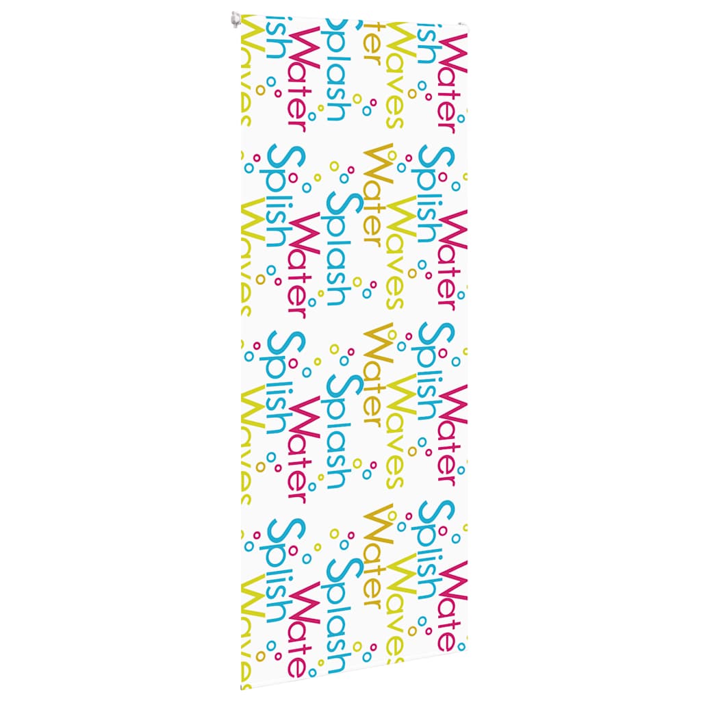 vidaXL Jaluzea cu rolă de duș 110x240 cm lățime material 106 cm vidaXL Jaluzea cu rolă de duș 110x240 cm lățime material 106 cm