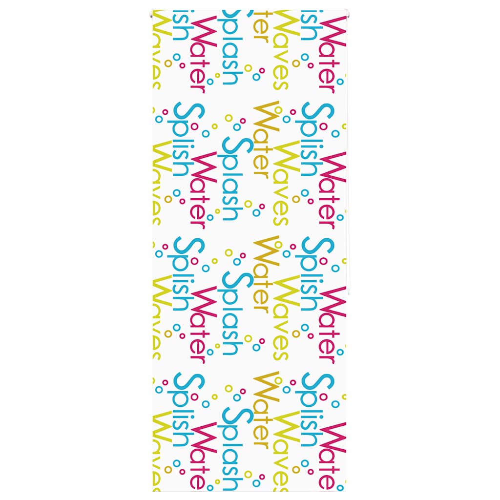 vidaXL Jaluzea cu rolă de duș 110x240 cm lățime material 106 cm vidaXL Jaluzea cu rolă de duș 110x240 cm lățime material 106 cm