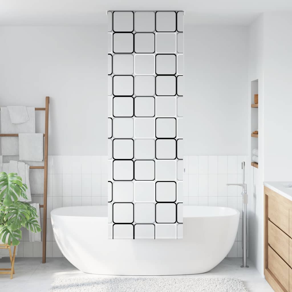 vidaXL Jaluzelă de duș 70x240 cm lățime material 66 cm vidaXL Jaluzelă de duș 70x240 cm lățime material 66 cm