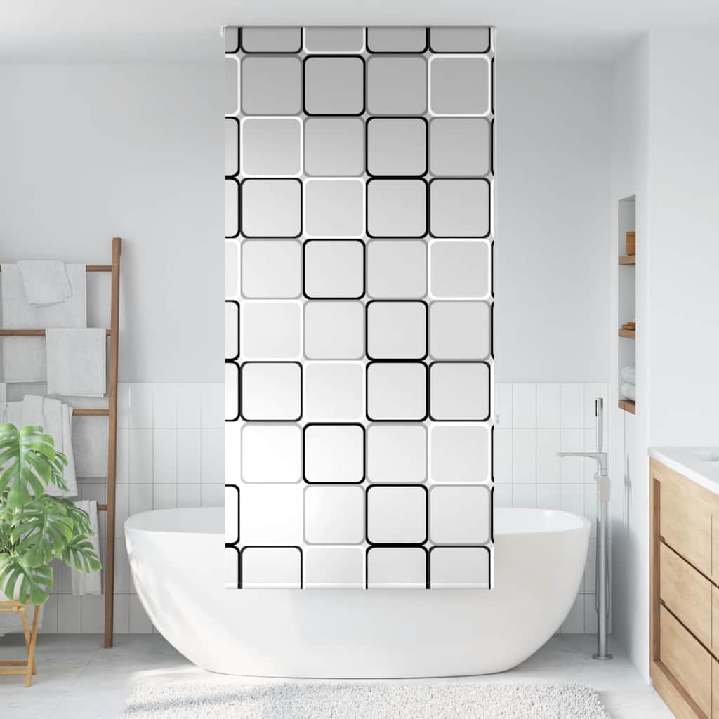 vidaXL Jaluzea cu rolă de duș 100x240 cm lățime material 96 cm vidaXL Jaluzea cu rolă de duș 100x240 cm lățime material 96 cm