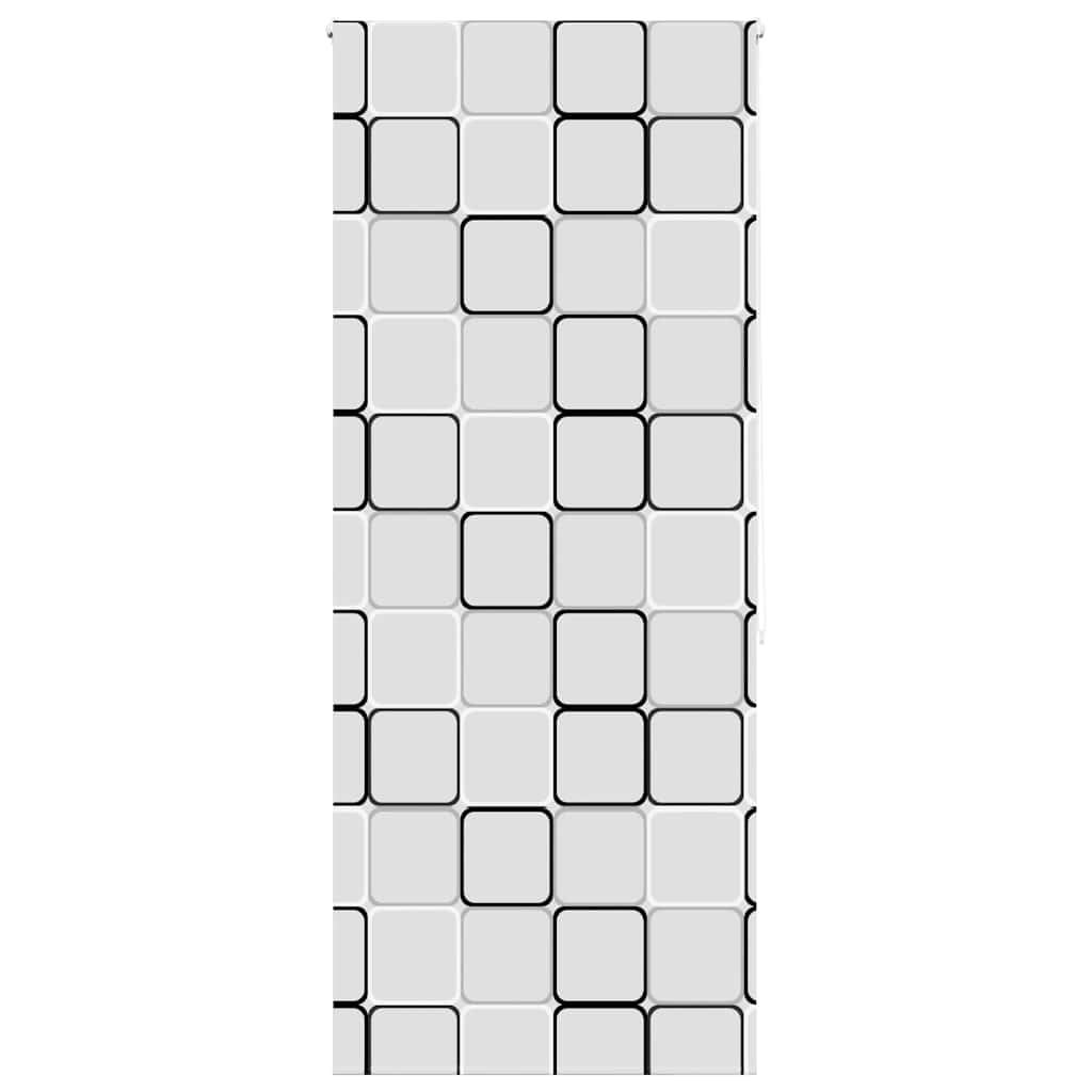 vidaXL Jaluză cu rolă de duș 110x240 cm lățime material 106 cm