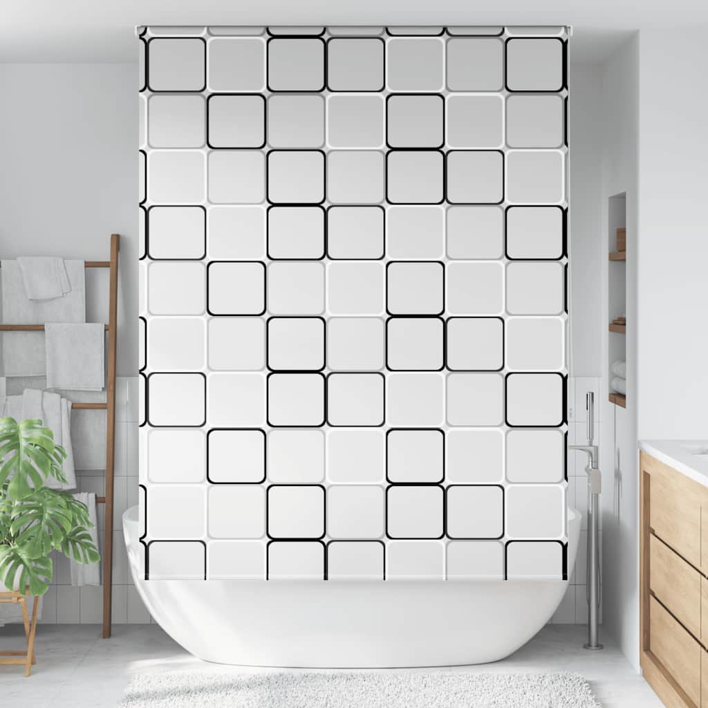 vidaXL Jaluzea cu rolă de duș 150x240 cm lățime material 146 cm vidaXL Jaluzea cu rolă de duș 150x240 cm lățime material 146 cm