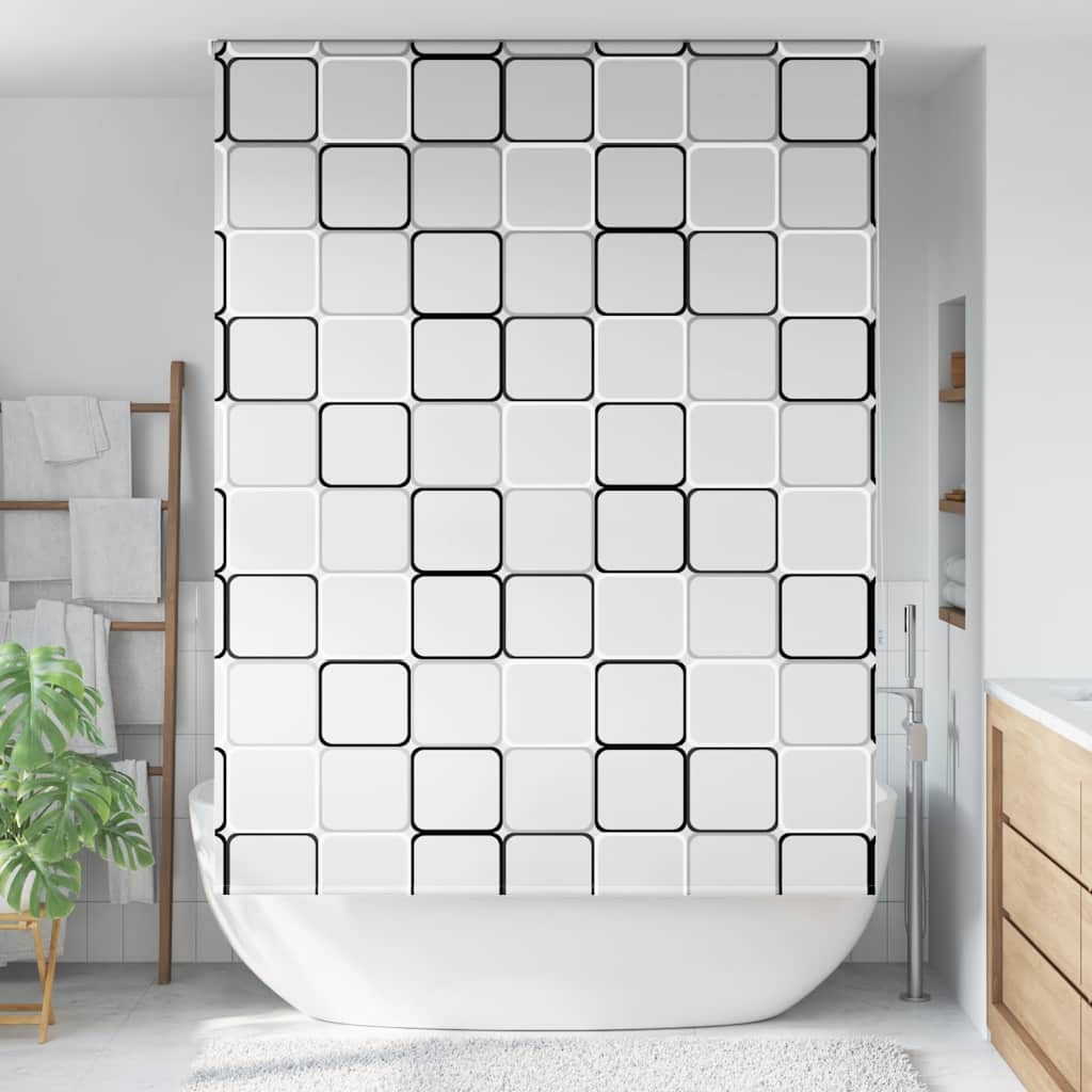 vidaXL Jaluzea cu rolă de duș 160x240 cm lățime material 156 cm vidaXL Jaluzea cu rolă de duș 160x240 cm lățime material 156 cm