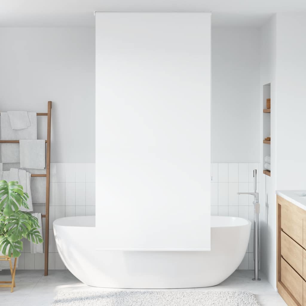 vidaXL Jaluzea cu rolă de duș 110x240 cm lățime material 106 cm vidaXL Jaluzea cu rolă de duș 110x240 cm lățime material 106 cm