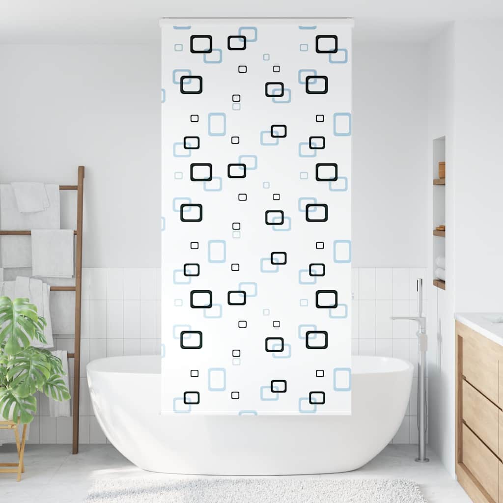 vidaXL Jaluzea cu role de duș cu casetă 100x240 cm lățime material 96cm vidaXL Jaluzea cu role de duș cu casetă 100x240 cm lățime material 96cm