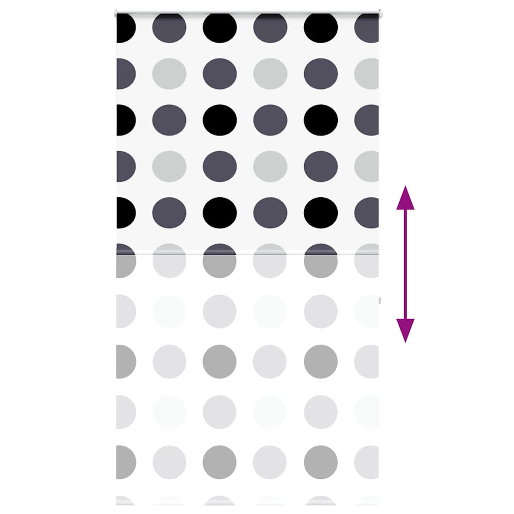 vidaXL Jaluzea cu role de duș cu casetă 140x240 cm lățime materială vidaXL Jaluzea cu role de duș cu casetă 140x240 cm lățime materială