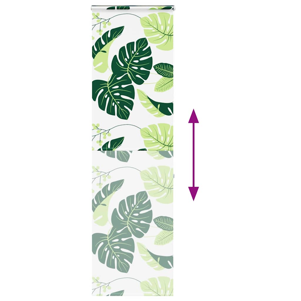 vidaXL Jaluză cu role de duș cu casetă 80x240 cm lățime material 76 cm