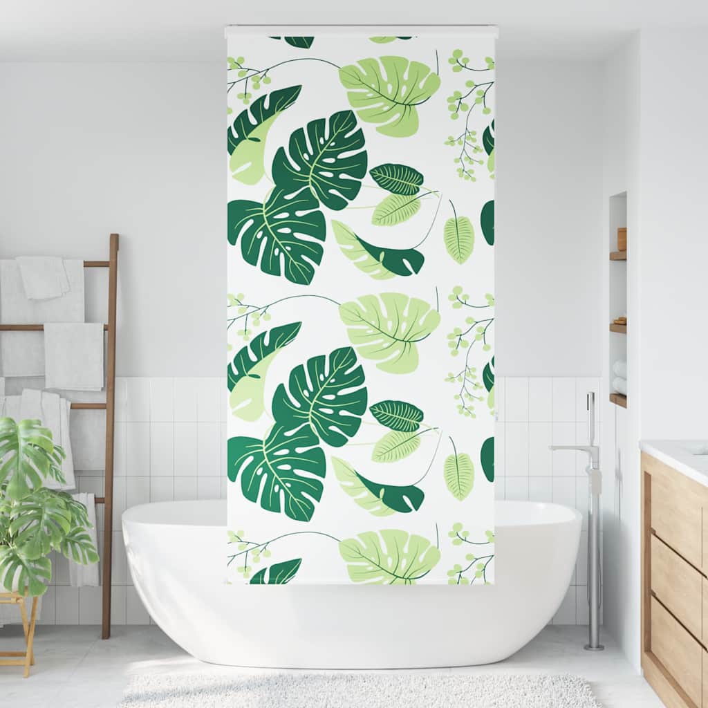 vidaXL Jaluzea cu role de duș cu casetă 100x240 cm lățime material 96cm vidaXL Jaluzea cu role de duș cu casetă 100x240 cm lățime material 96cm