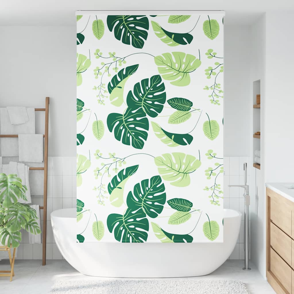 vidaXL Jaluză cu role de duș cu casetă 130x240cm lățime material 126cm