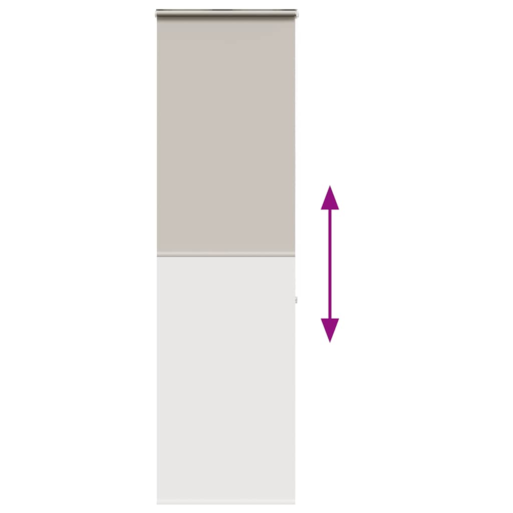 vidaXL Jaluzea cu role de duș cu casetă 80x240 cm lățime material 76 cm