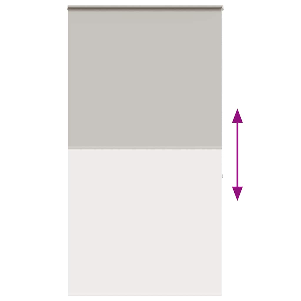 vidaXL Jaluzea cu role de duș cu casetă 130x240cm lățime material 126cm vidaXL Jaluzea cu role de duș cu casetă 130x240cm lățime material 126cm