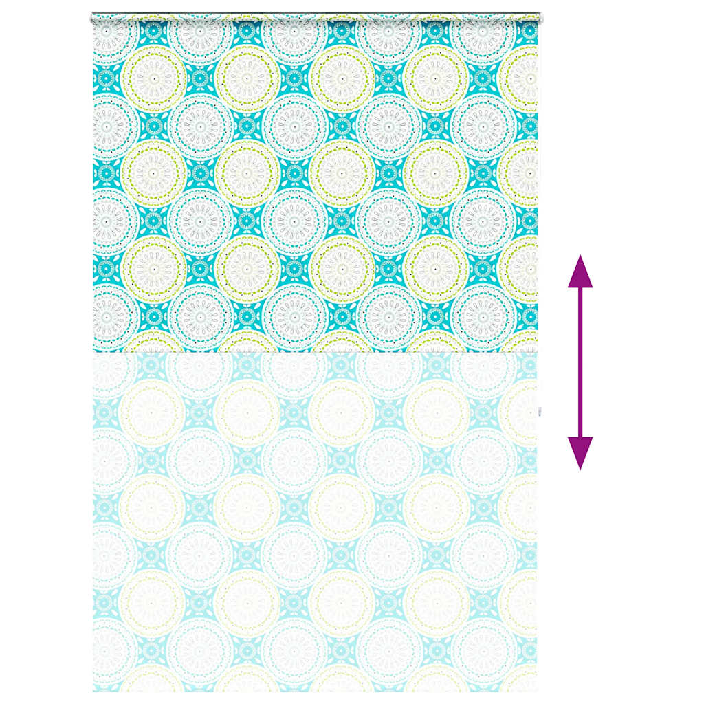 vidaXL Jaluzea cu role de duș cu casetă 150x240cm lățime material 146cm vidaXL Jaluzea cu role de duș cu casetă 150x240cm lățime material 146cm