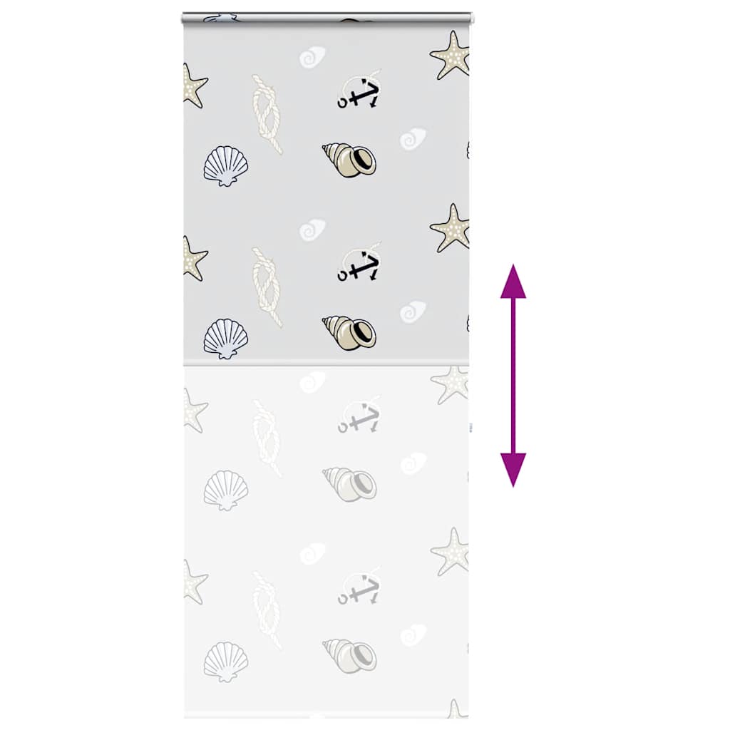 vidaXL Jaluzea cu role de duș cu casetă 90x240 cm lățime material 86 cm