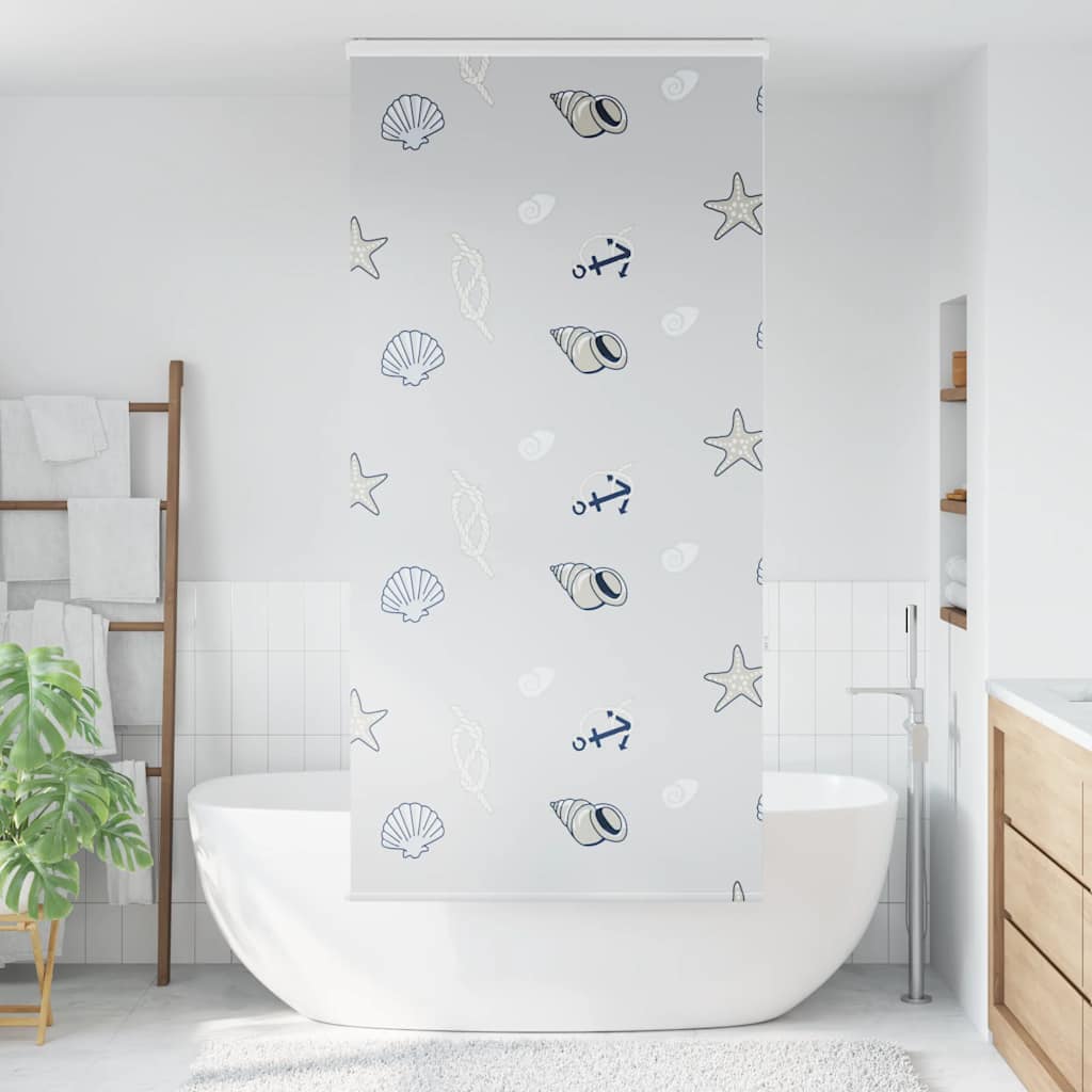 vidaXL Jaluzea cu role de duș cu casetă 100x240 cm lățime material 96cm vidaXL Jaluzea cu role de duș cu casetă 100x240 cm lățime material 96cm